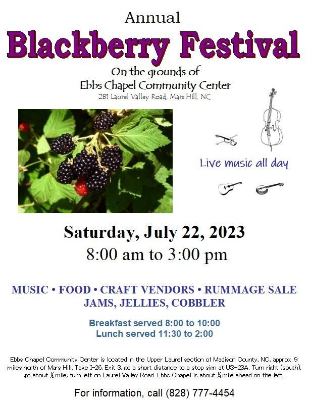 Blackberry Festival